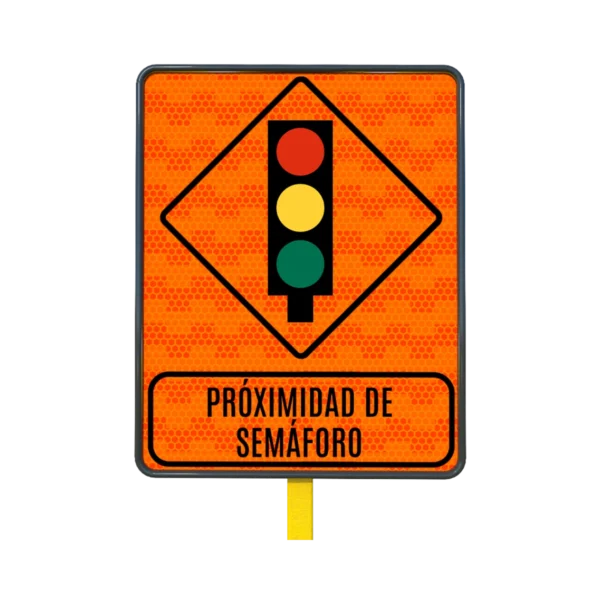 Señal Proximidad de Semáforo 61x76 cm