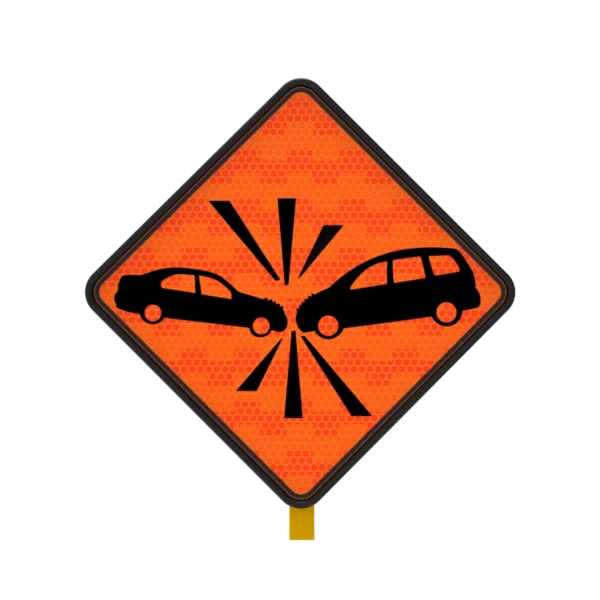 Señal Riesgo de Accidente Solar 61x61 cm