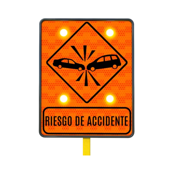 Señal Riesgo de Accidente Solar 61x76 cm