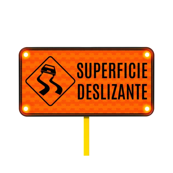 Señal Superficie Deslizante Solar 122x61 cm