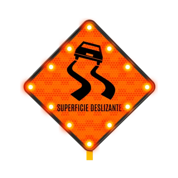 Señal Superficie Deslizante Solar 71x71 cm