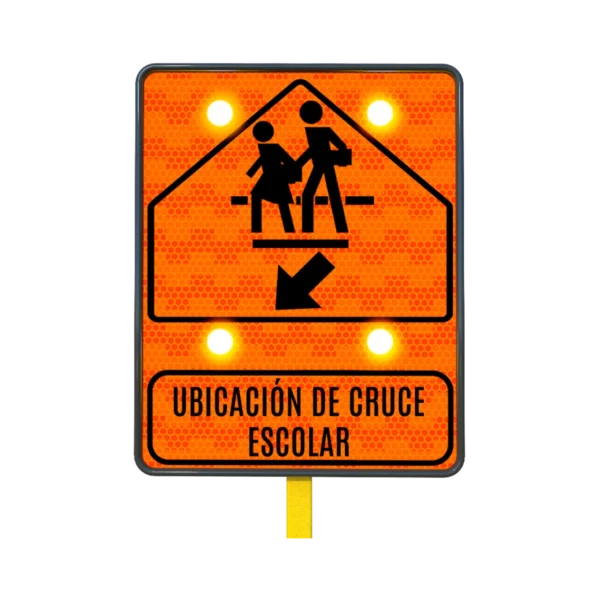 Señalamiento de Cruce Escolar Solar 61x76 cm