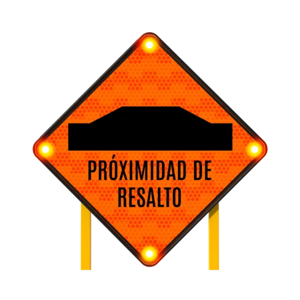 Señalamiento de Tope Solar 86x86 cm