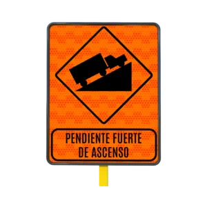 Señales de Tráfico Pendiente Ascendente 61x76 cm