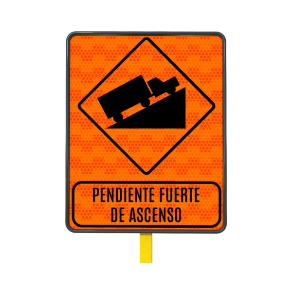 Señales de Tráfico Pendiente Ascendente 61x76 cm