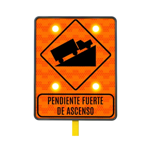 Señales de Tráfico Pendiente Ascendente Solar 61x76 cm