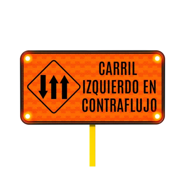 Tres Carriles Uno en Contraflujo Solar 122x61 cm