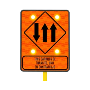Tres Carriles Uno en Contraflujo Solar 61x76 cm