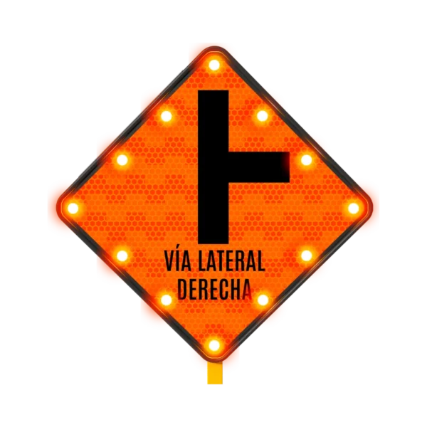 Vía Lateral Derecha Solar 71x71 cm
