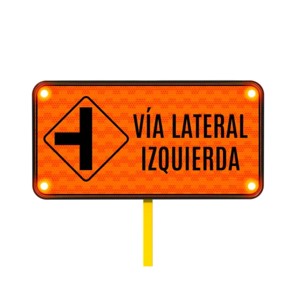 Vía lateral Izquierda Solar 122x61 cm