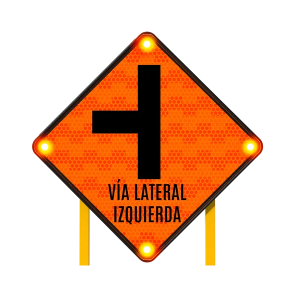 Vía lateral Izquierda Solar 86x86 cm