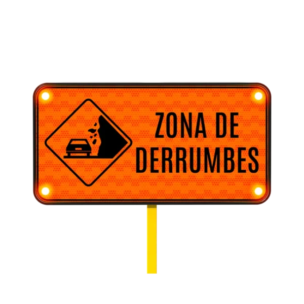 Zona de Derrumbe Señal Solar 122x61 cm
