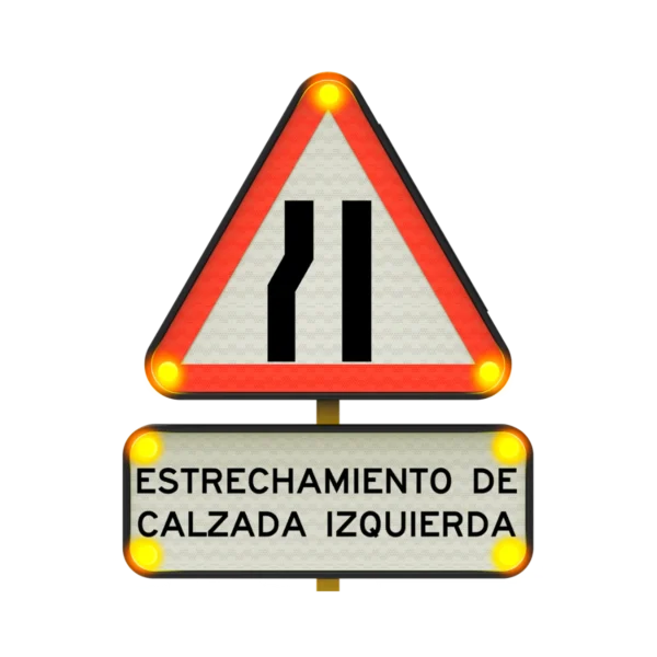 Estrechamiento de Calzada Izquierda