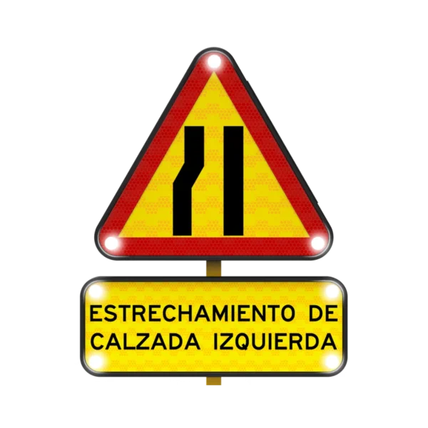Estrechamiento de Calzada Izquierda