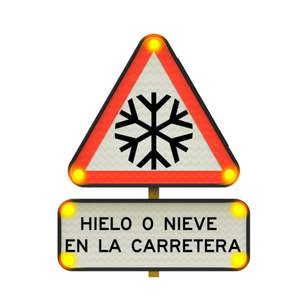 Hielo o nieve en Carretera