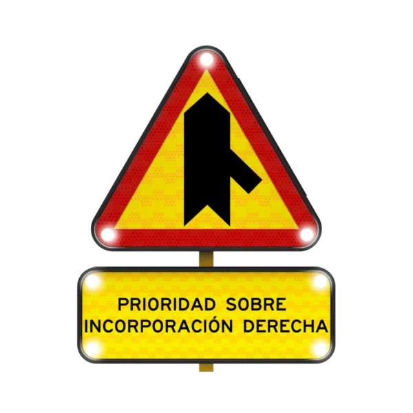 Prioridad sobre Incorporación Derecha