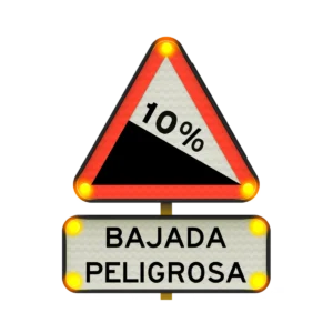 Señal Bajada Peligrosa