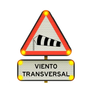 Señal Viento Transversal
