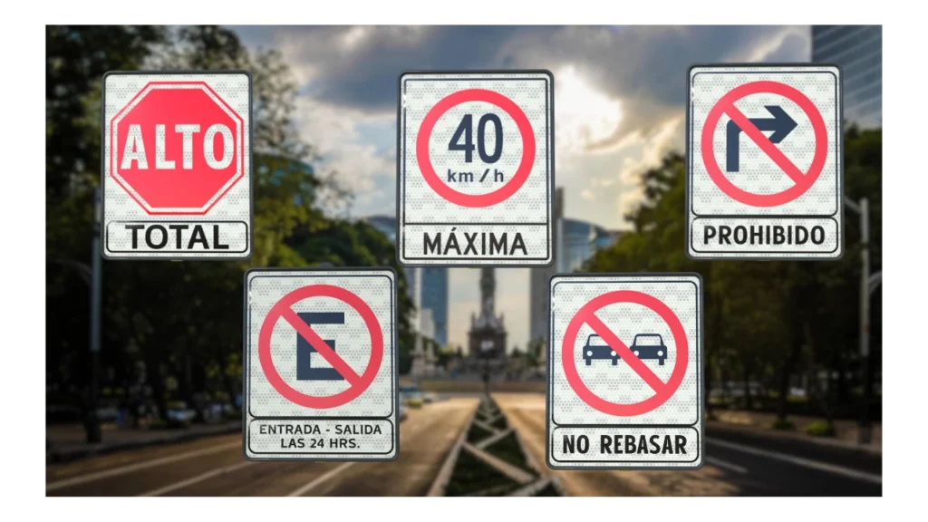 Señales de tránsito Señales restrictivas