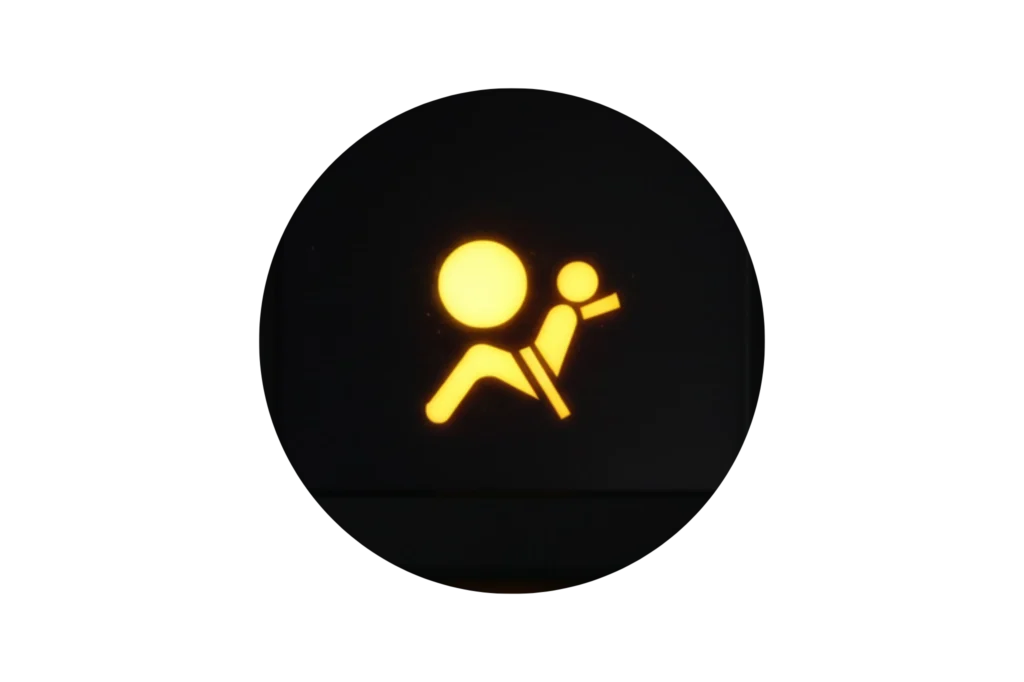 Testigos luminosos del auto: alerta de bolsas de aire Airbag activada