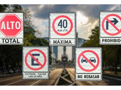 Señales de tránsito Señales restrictivas