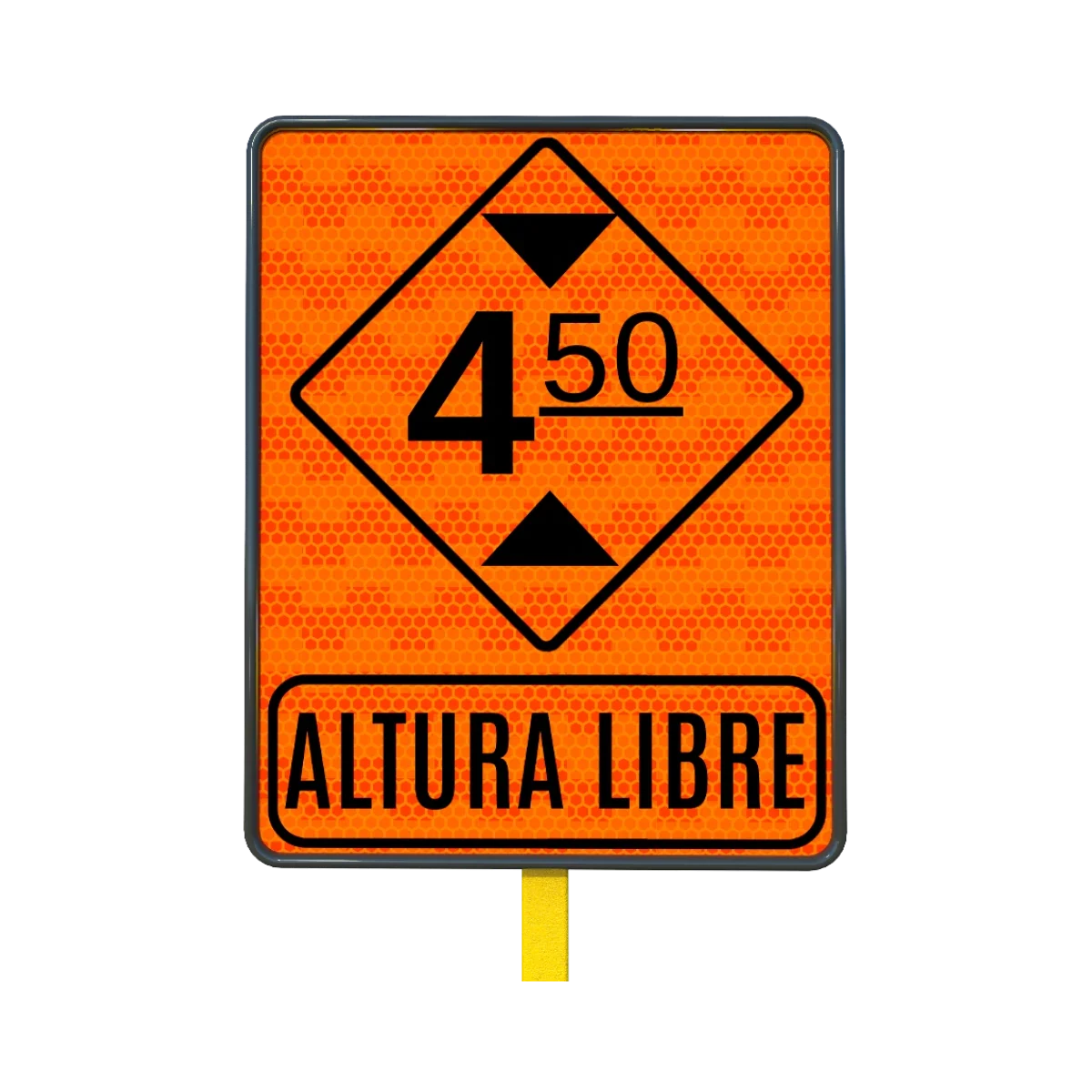 Altura Libre Señal de Tránsito 61x67 cm