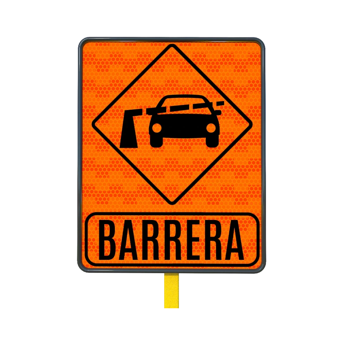 Barrera Señal de Tránsito 61x76 cm