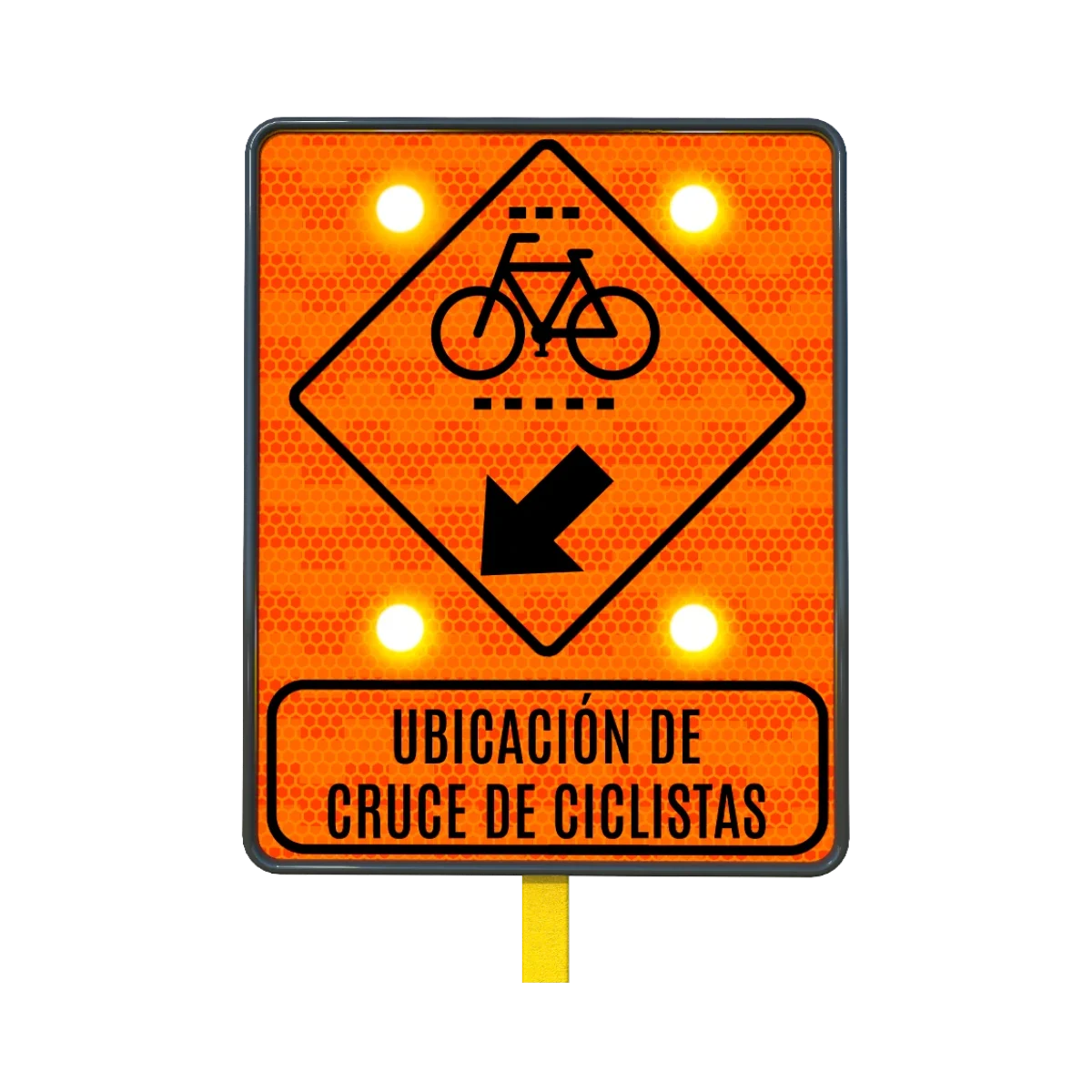 Cruce de Ciclistas Solar 61x76 cm