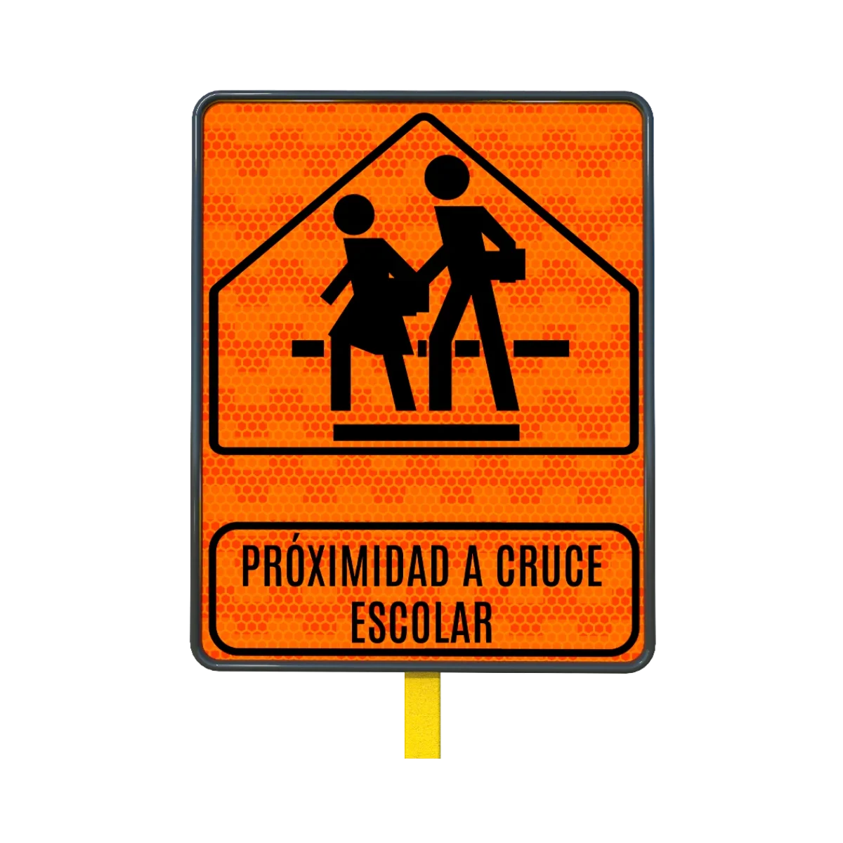 Cruce Escolar Señal 61x76 cm