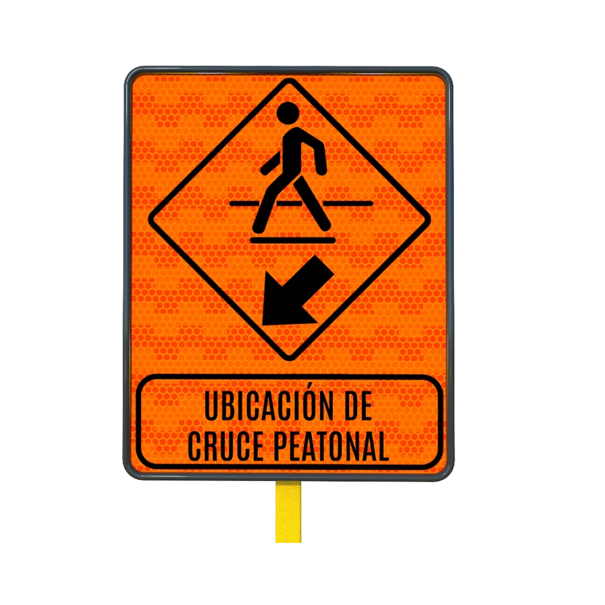 Cruce Peatonal Señal 61x76 cm