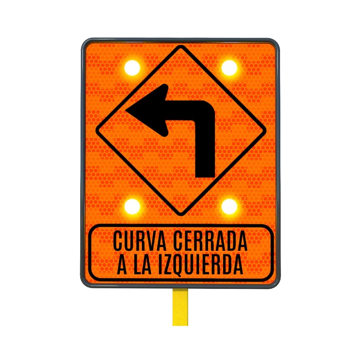 Curva Cerrada a la Izquierda Solar 61x76 cm