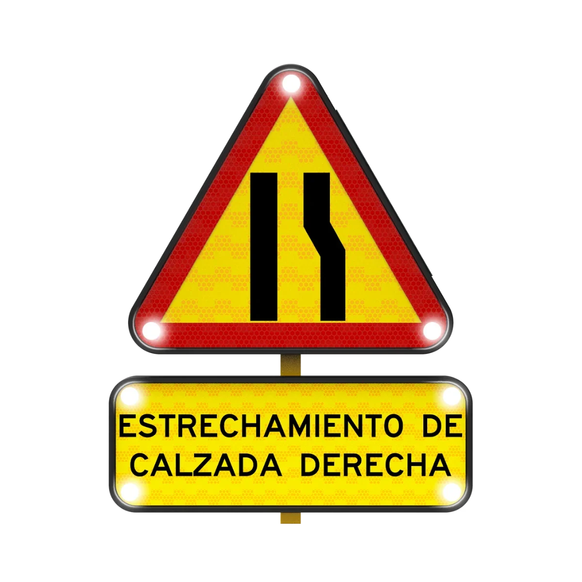 Estrechamiento de Calzada Derecha