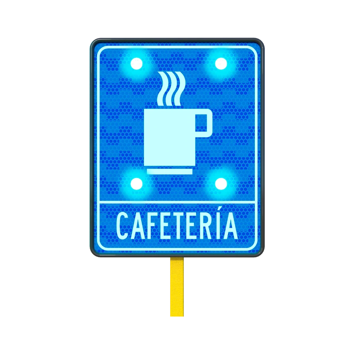 Señal Letreros de Cafeterias