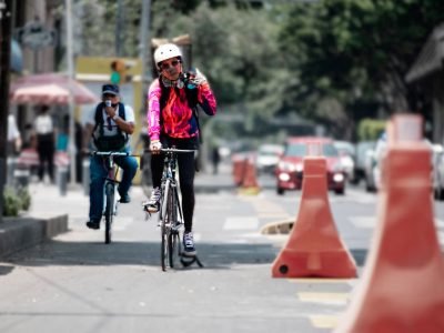 Nueva ciclovía Niños Héroes. Foto: Movimentistas