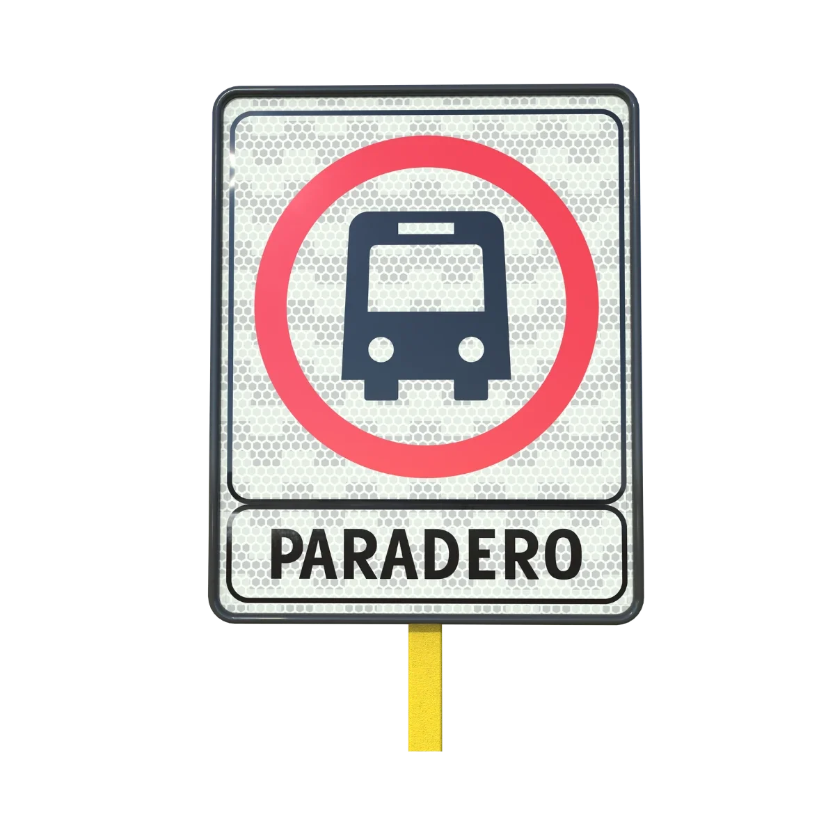 Señal Paradero Autobuses