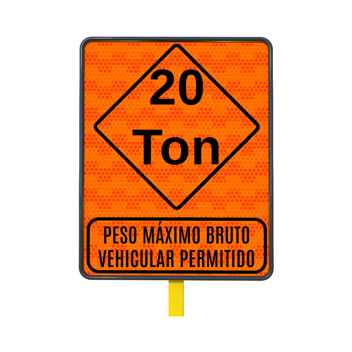 Peso Bruto Vehicular Máximo Permitido 61x76 cm