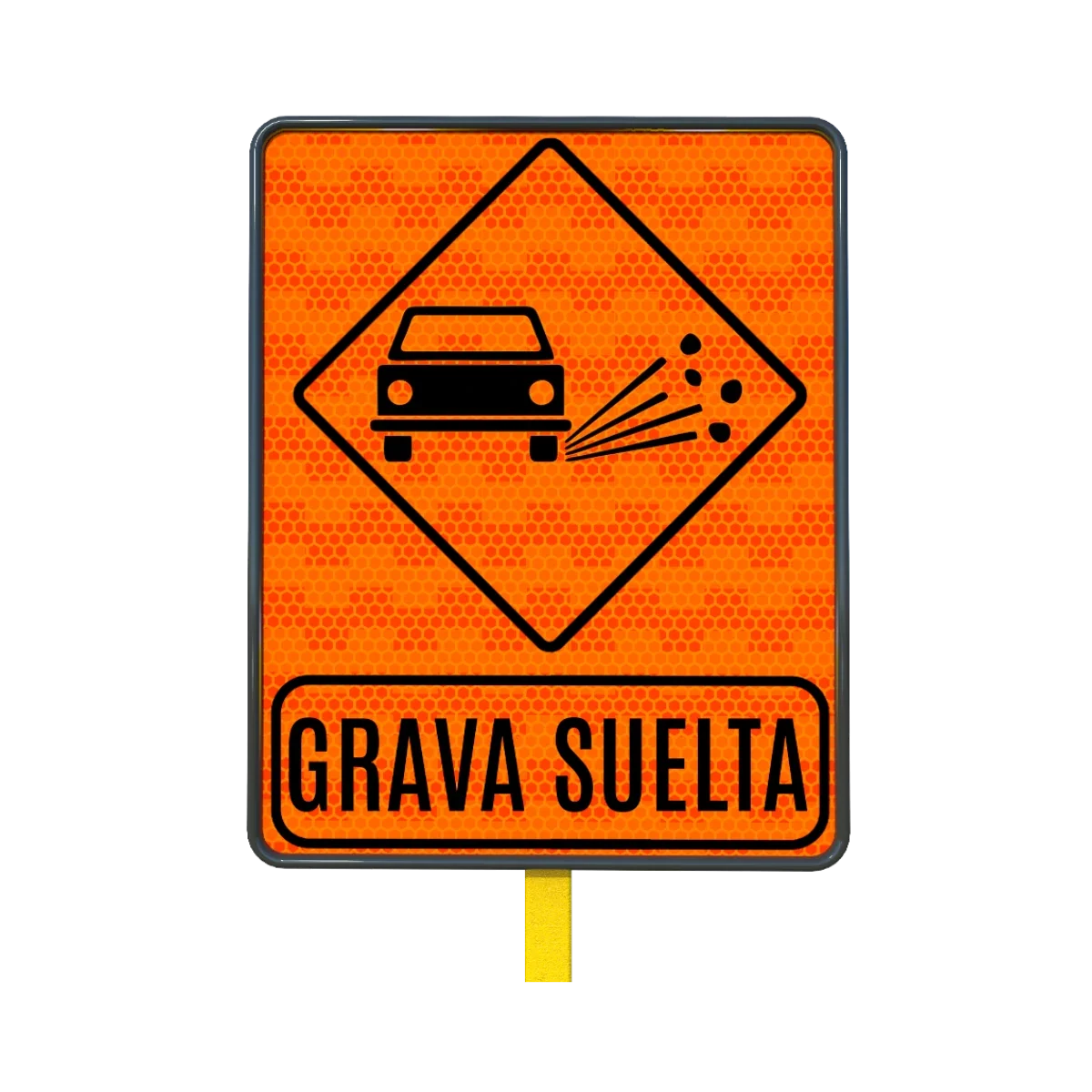 Proyección de Gravilla 61x76 cm