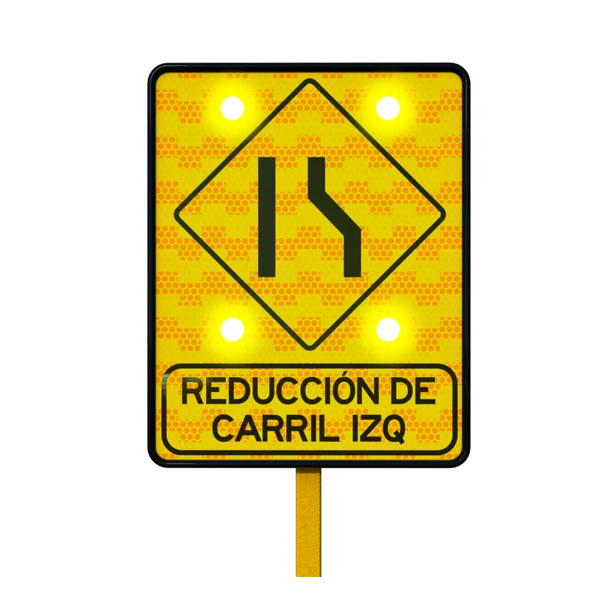 señal Reducción de Carril