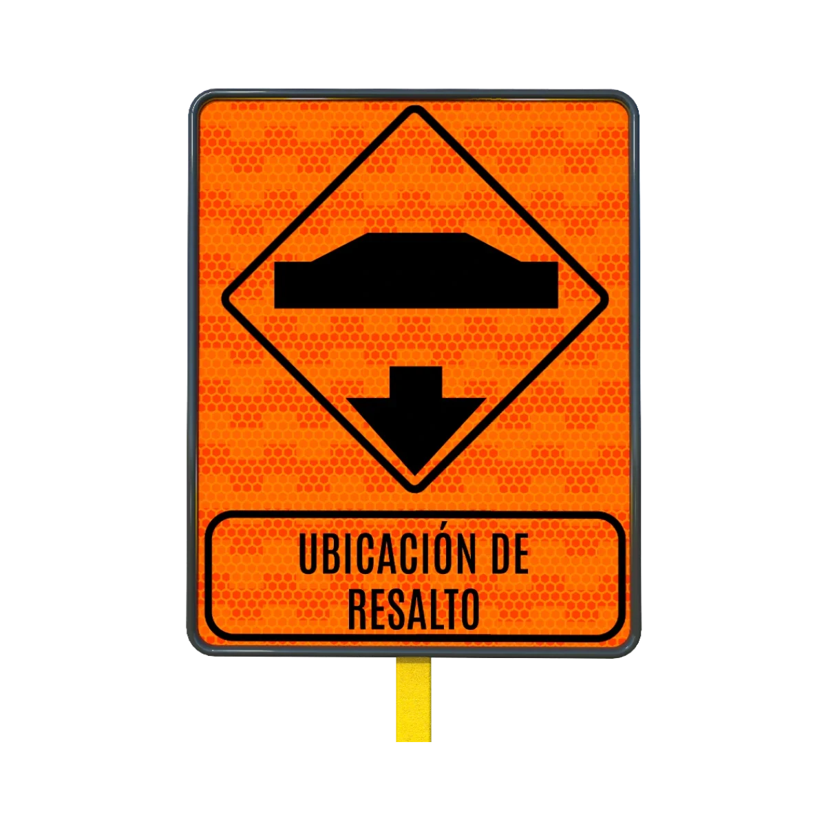 Señal de Tope 61x76 cm