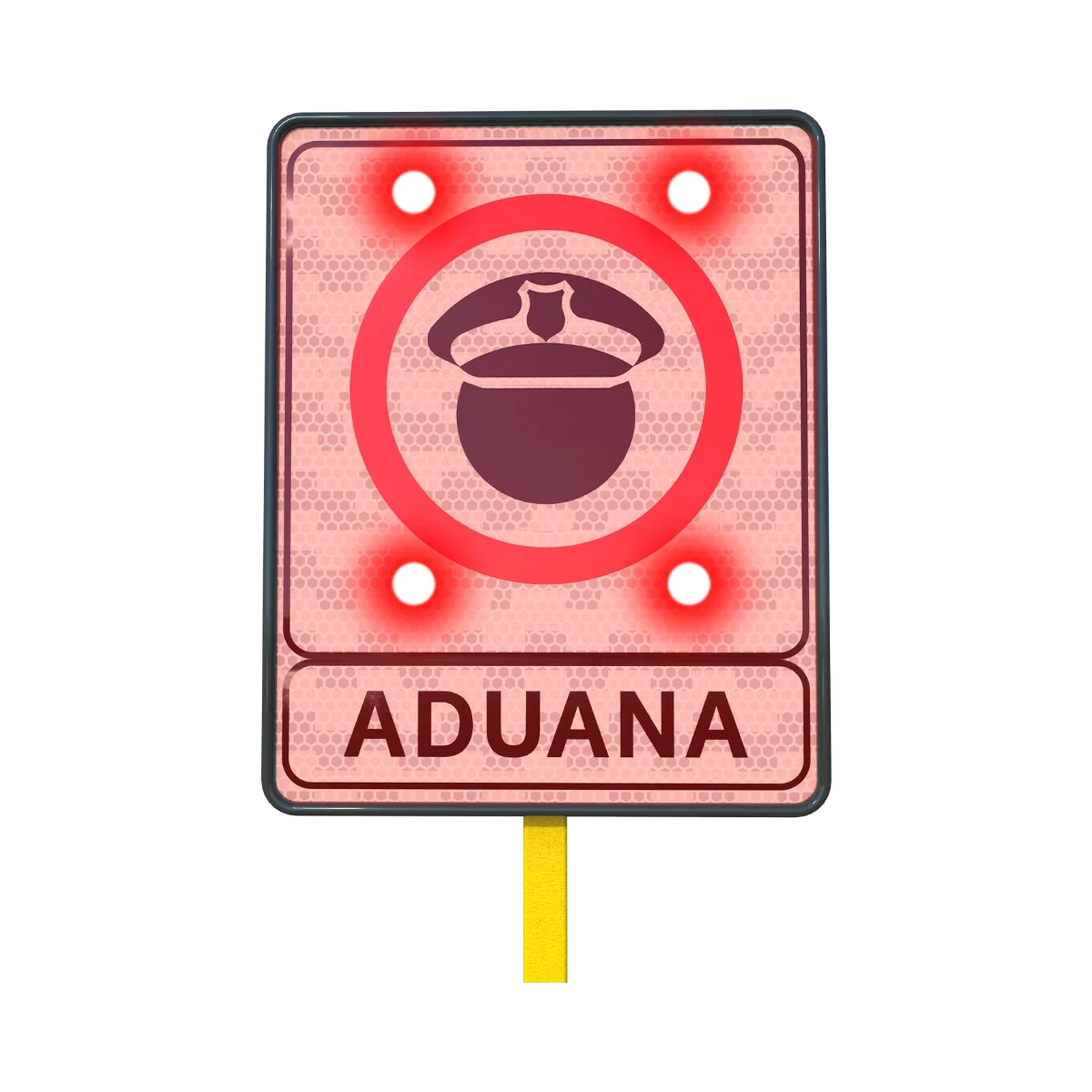 Señal Restrictiva SR-8 Inspección