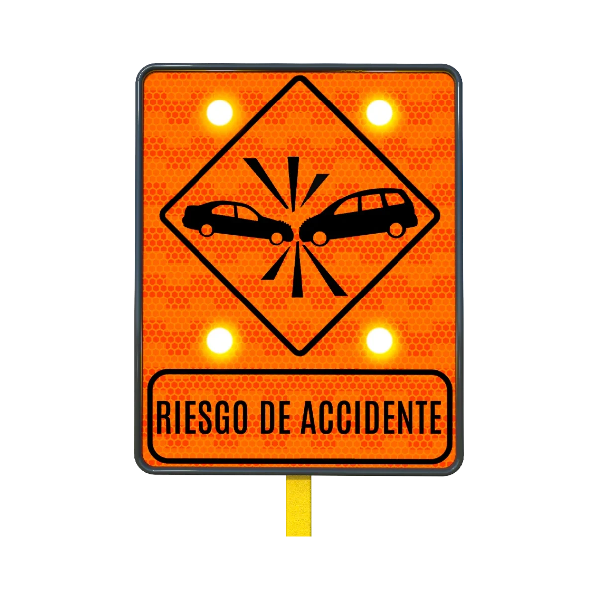 Señal Riesgo de Accidente Solar 61x76 cm