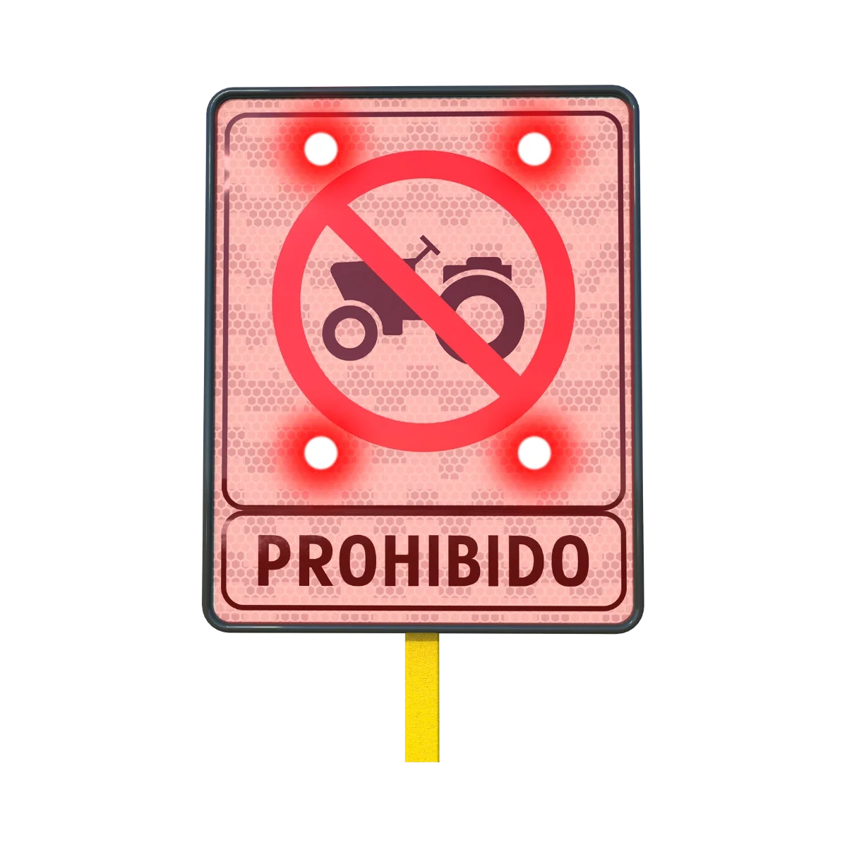 Señal SR-29 Prohibido el tránsito de maquinaría agrícola