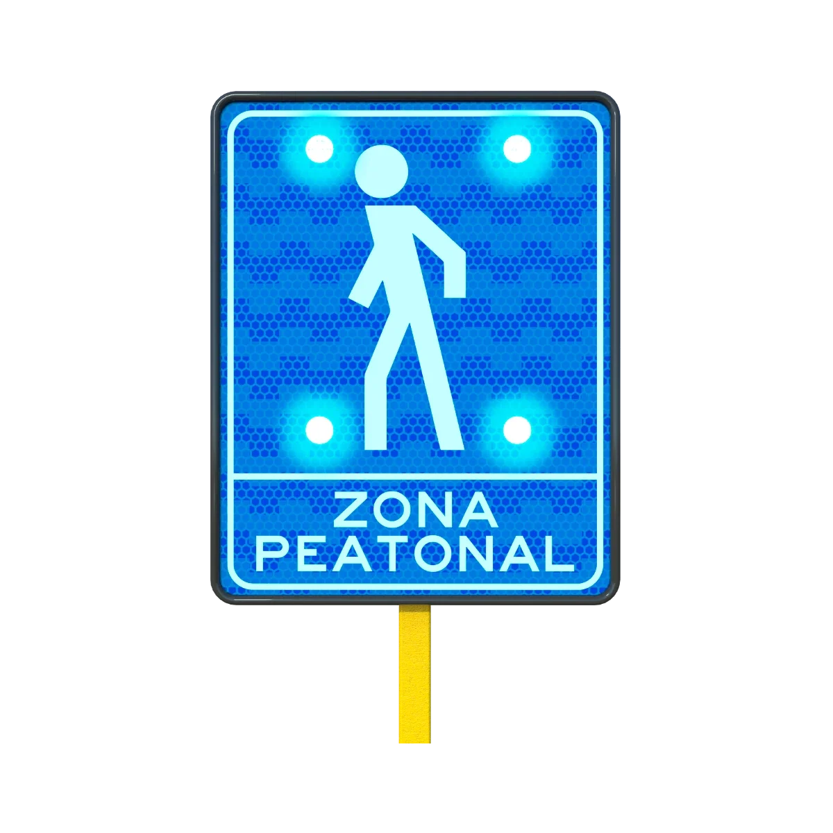 Señal Zona Peatonal