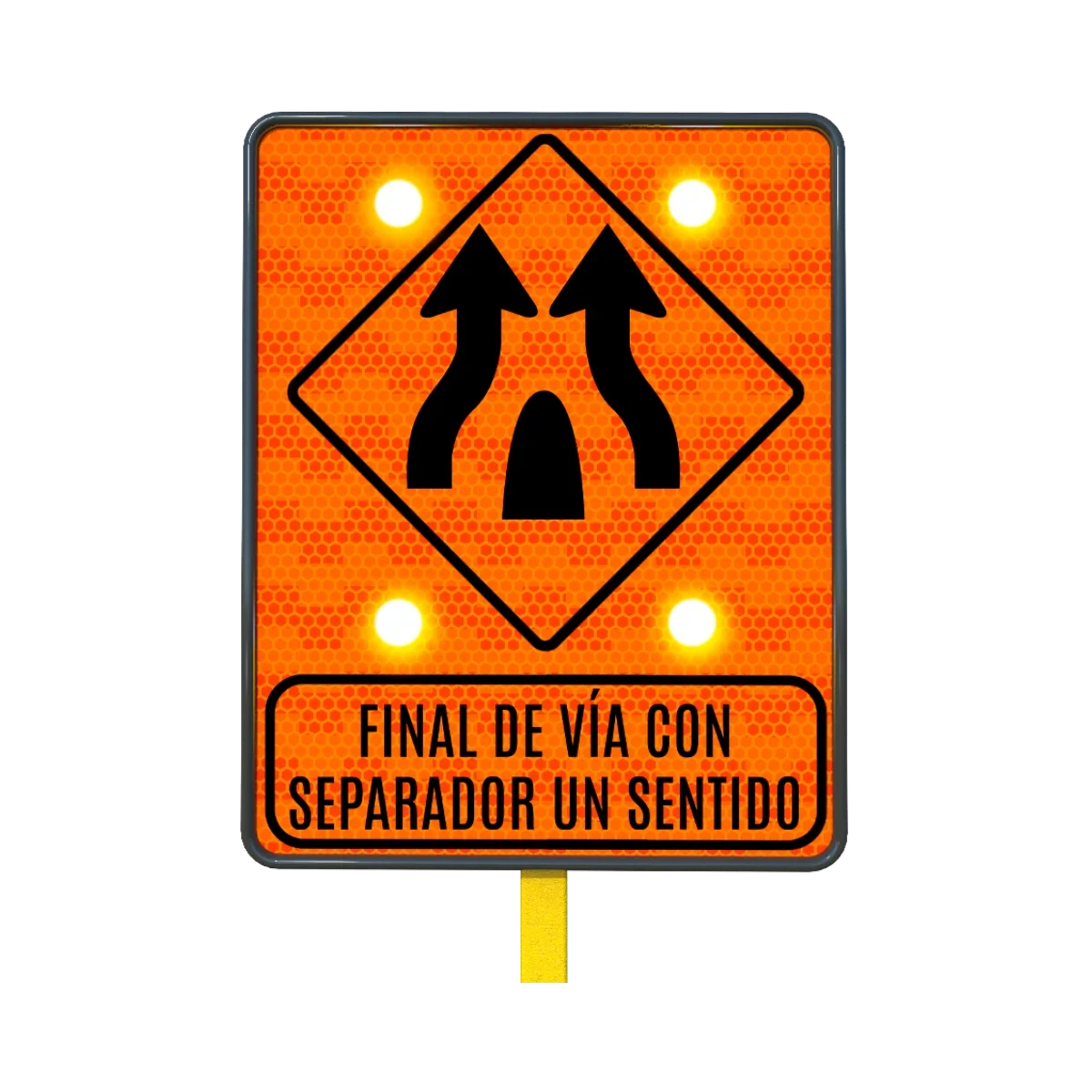 Señalamiento de un Solo Sentido​ Solar 61x76 cm