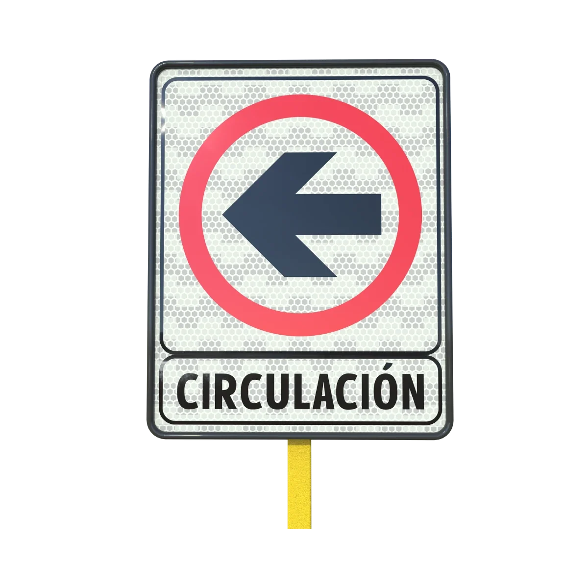 Señal Sentido de Circulación (izquierda)