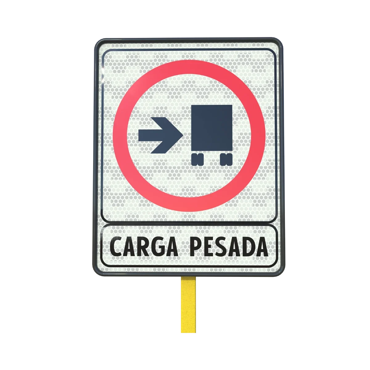 Señal Transporte de Carga Pesada